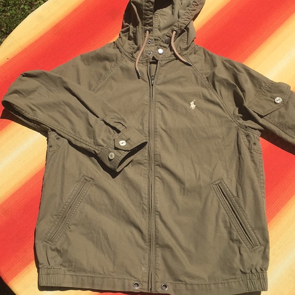 ralph lauren windbreaker hooded